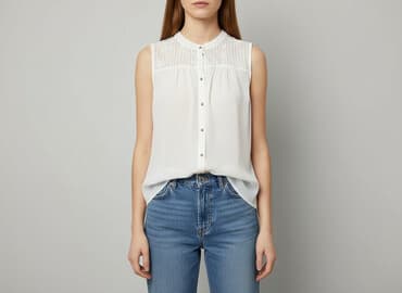 dluga biala koszula: ONLY, Koszula damska, rozmiar L — 6