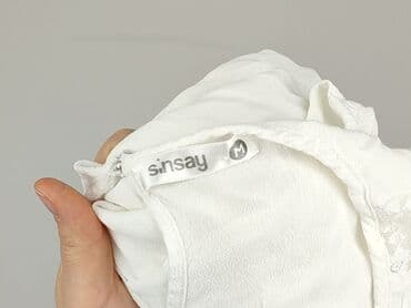 sinsay biała bluza: Sinsay, Bluzka damska, rozmiar M — 4