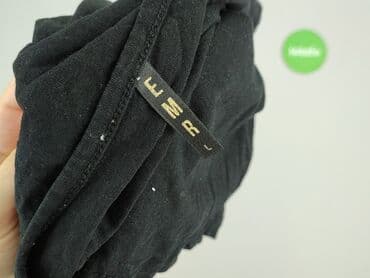 czarne bluzki siateczka: T-shirt damski, rozmiar L — 5