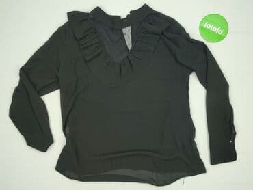 czarne bluzki z guzikami: Bluzka damska, rozmiar L — 3