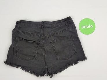 spodenki jeansowe z wysokim stanem pull and bear: PrettyLittleThing, Szorty damskie, rozmiar M — 3