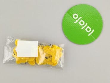 Inny wystrój domu: Zestaw dekoracyjnych motyli wykonanych z filcu w jaskrawym, żółtym — 3