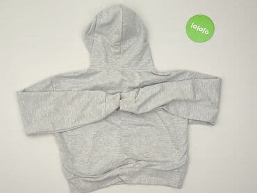 bluza szara: Bluza z kapturem damska, rozmiar S — 3