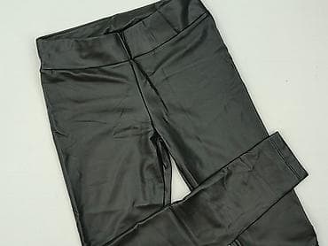 legginsy czerwone: Esmara, Legginsy Ze skóry ekologicznej damskie, rozmiar M — 1