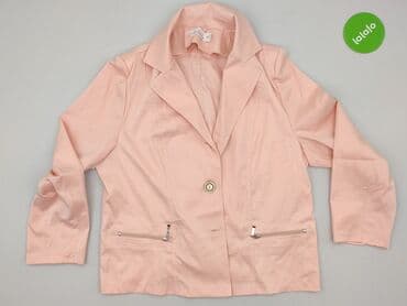 pluszowe kurtki: Exclusive, Marynarka damska, rozmiar 4XL — 2