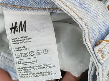majtki do stroju kąpielowego wysoki stan: H&M Divided, Jeansy damskie, XS — 5