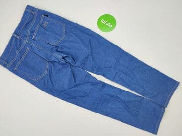 dżinsy z wysokim stanem czarne: Jeansy damskie, M — 3