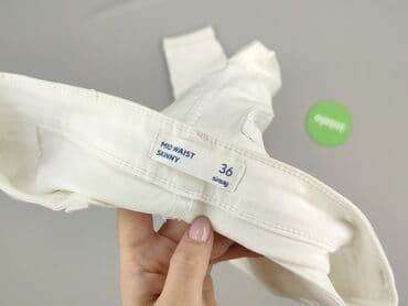 trampki biale sinsay: Jeansy damskie, rozmiar S — 4