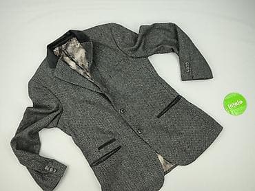 dresy sizeer: Męska marynarka LOCH HART - Klasyczny wzór jodełki w odcieniach — 2