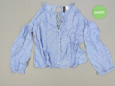 h m marynarka w paski: H&M Divided, Bluzka damska, S — 2