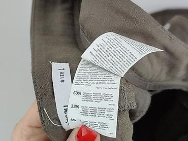 spodnie zara basic: Spodnie materiałowe damskie, rozmiar L — 5