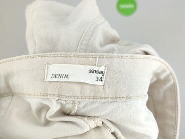spodnie dżinsowe sinsay: Sinsay, Jeansy damskie, rozmiar XS — 4