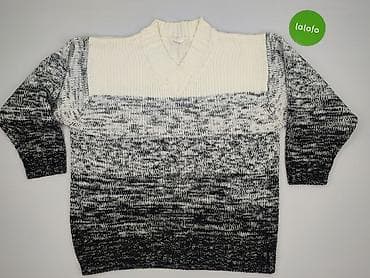 sweter w paski c: Sweter damski, rozmiar XL — 2