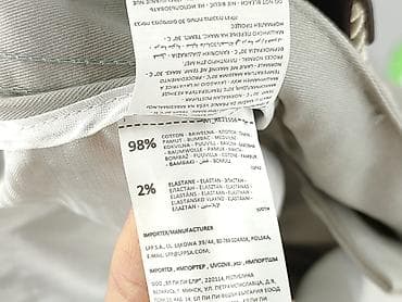 Ubrania męskie: Reserved, Chinosy dla mężczyzn, rozmiar L — 5