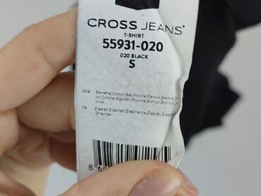 oryginalne koszulki jack daniels: Cross Jeans, T-shirt damski, rozmiar S — 5