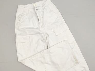 Kobiety: H&M, Spodnie cargo damskie, XS — 1