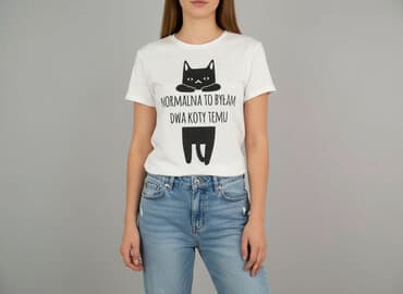 koszulki damskie z zabawnymi nadrukami: T-shirt damski, rozmiar S — 1