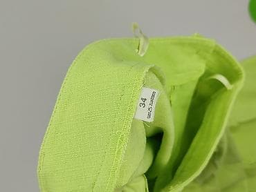 light green: Spodnie materiałowe damskie, rozmiar XS — 4