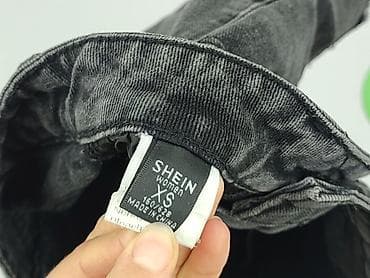 black jeans short: Shein, Szorty damskie, rozmiar XS — 5