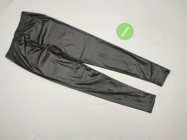 legginsy woskowane: Legginsy Ze skóry ekologicznej damskie, rozmiar M — 3