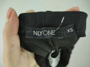 spodnie na gumce czarne: Spodnie materiałowe damskie, rozmiar XS — 4