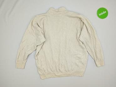 chabrowy sweter: Golf damski, rozmiar 3XL — 3