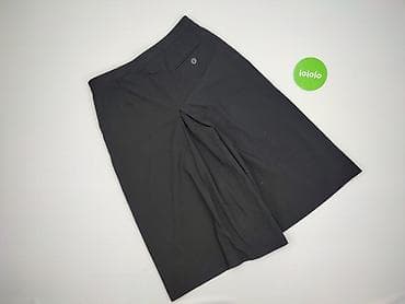 pull and bear mom fit jeans: H&M, Spodnie materiałowe damskie, rozmiar M — 3