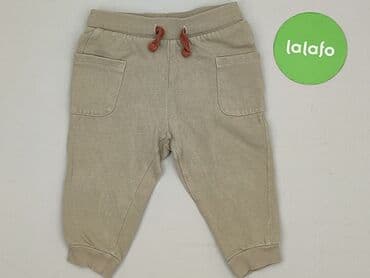 spodnie niemowlęce h: Sweatpants, So cute, 9-12 months, condition - Very good — 2