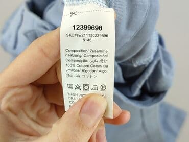 biale szerokie jeansy: Shein, Spodnie materiałowe damskie, rozmiar S — 7