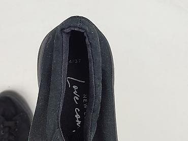 czarne converse na platformie: New Look, Trampki damskie, rozmiar 37 — 4