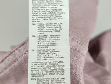 calzedonia spodnie z wysokim stanem: Material trousers for women, size M — 7