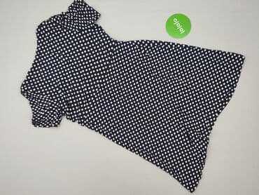 reserved sukienka niebieska w groszki: Tu, Sukienka damska, rozmiar L — 3