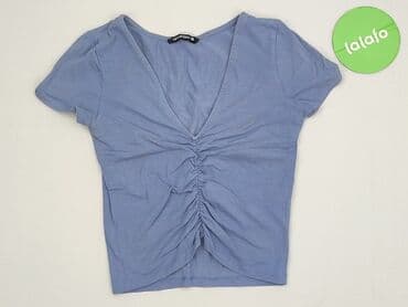 białe t shirty z czerwonem napisem: Terranova, Women`s T-shirt, size XS (EU 34) — 2