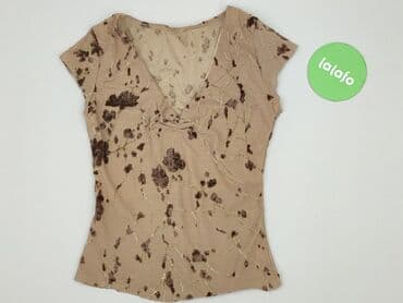 beżowe buty na koturnie ccc: UK, Bluzka damska, rozmiar M — 2