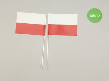 Inny wystrój domu: Dwie używane flagi Polski. Idealne do dekoracji na uroczystości — 3
