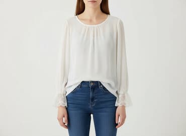 czarne body z długim rękawem gatta: Gatta, Bluzka damska, rozmiar M — 6