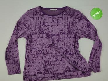 fioletowa marynarka h m: Bluzka damska, L — 2