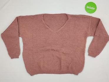 sweter dekolt serce: Sweter damski, rozmiar 5XL — 2