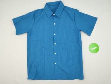 niebieska bluzki koszulowe: Сорочка жіноча, розмір 2XL — 2