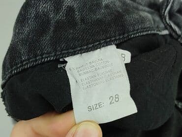 czarne spodnie damskie stradivarius: M.Sara, Jeans for women, size S (EU 36) — 5