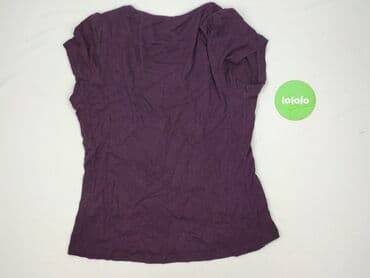 czarne t shirty damskie w serek: T-shirt damski, rozmiar M — 3