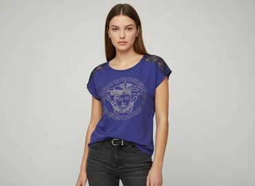 mohito marynarka niebieska: Bluzka damska, rozmiar S — 7