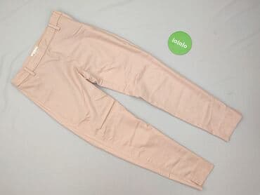 jaka bluzka do różowych spodni: Material trousers for women, size XS — 3