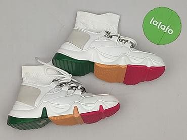 sinsay biale trampki: Sneakersy damskie, rozmiar 38 — 4