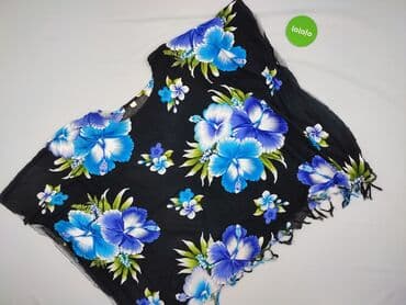 ubrania w stylu hawajskim: Ponczo damskie, rozmiar One size — 3