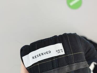 kozaki na koturnie ccc czarne: Reserved, Spodnie materiałowe damskie, L — 4