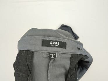 spodnie dresowe męskie hummel: SMOG, Chinosy dla mężczyzn, rozmiar L — 4