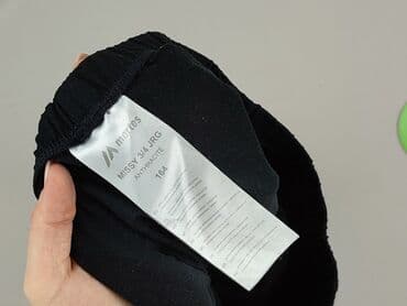 rajstopy czarne wzory: Leggings for kids, 14 years, 164, condition - Good — 4