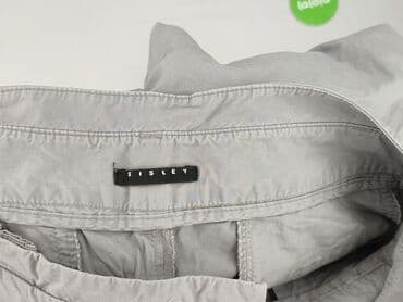 Kobiety: Sisley, Spodnie materiałowe damskie, rozmiar L — 4