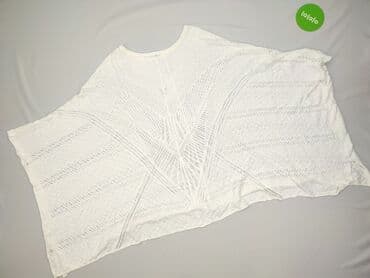 bolerko sweter: Ponczo damskie, rozmiar One size — 3